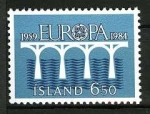 Stamps Europe - Iceland -  Tema Europa