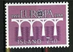 Stamps Europe - Iceland -  Tema Europa