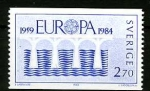 Stamps Sweden -  Tema Europa