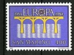 Sellos de Europa - San Marino -  Tema Europa