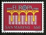 Sellos del Mundo : Europa : San_Marino : Tema Europa