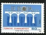 Stamps : Asia : Turkey :  Tema Europa