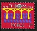 Sellos de Europa - Noruega -  Tema Europa