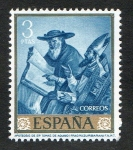 Stamps Spain -  1425-  Francisco de Zurbarán. 