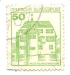 Sellos de Europa - Alemania -  edificio