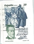 Stamps Spain -  Literatura Española