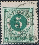 Stamps Europe - Sweden -  CIFRAS 1888-99 Y&T Nº 32