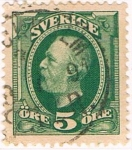Stamps Sweden -  OSCAR II Y&T Nº 41a