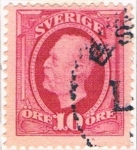 Stamps Sweden -  OSCAR II Y&T Nº 43