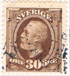 Stamps Sweden -  OSCAR II Y&T Nº 47