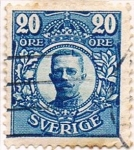 Stamps Sweden -  GUSTAVO V 1910-19 Y&T Nº 67