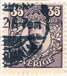 Stamps Sweden -  GUSTAVO V 1910-19 Y&T Nº 71
