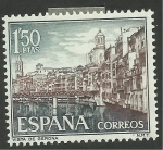 Stamps Spain -  Vista de Gerona