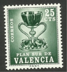 Stamps Spain -  Plan sur de Valencia