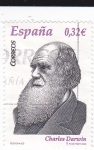 Sellos de Europa - Espa�a -  personaje- Charles Darwin