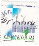 Stamps Spain -  energías renovables-eólica
