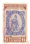 Sellos de America - Paraguay -  Centenario del primer sello postal del Paraguay