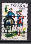 Stamps Spain -  Edifil  2237  Uniformes militares.  