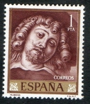 Sellos de Europa - Espa�a -  1435-  Pedro Pablo Ru-bens. Autorretrato de Rubens, Fragmento  de 