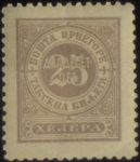 Stamps Europe - Montenegro -  cifras