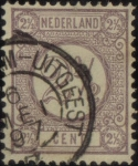 Stamps Netherlands -  cifras