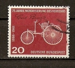 Stamps : Europe : Germany :  75º Aniversario del Automovil.
