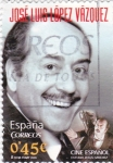 Stamps Spain -  cine español-jose luis lopez vazquez