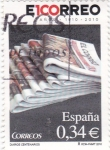 Stamps Spain -  diarios centenarios- el correo 1910-2010