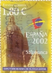 Stamps Spain -  exposición mundial de filatelia juvenil-Salamanca 2002