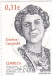 Stamps Spain -  personaje- Zenobia Camprubí