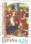 Stamps Spain -  adoración de los reyes magos Calzadilla de los barrios