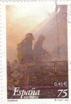 Stamps Spain -  Bomberos
