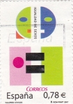 Stamps Spain -  valores cívicos-igualdad de sexos