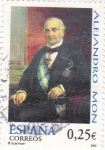 Stamps Spain -  Alejandro ;Mon