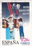 Stamps Spain -  Reyes Magos de Alcoy