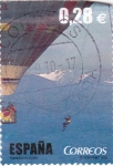 Stamps Spain -  Travesía en globo