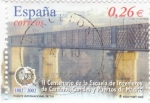 Stamps Spain -  II Centenrio de la Escuela de Ingenieros de Caminos,Canales y Puertos de Madrid