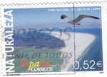 Stamps Spain -  parc natural del delta del  Ebre