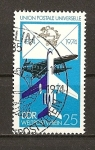 Stamps Germany -  Centenario de la U.P.U. / DDR.