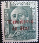 Stamps : Europe : Spain :  franco territorio de afni