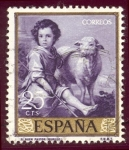 Stamps : Europe : Spain :  1960 Bartolome Esteban Murillo. El buen Pastor - Edifil:1270