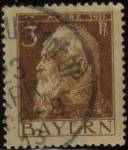 Stamps Germany -  Luitpold