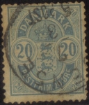 Stamps : Europe : Denmark :  Heráldica 
