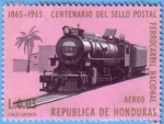 Stamps : America : Honduras :  Centenario del Sello Postal