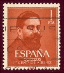 Stamps : Europe : Spain :  1960 I Centenario de la muerte Isaac Albeniz - Edifil:1321