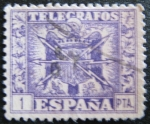 Stamps : Europe : Spain :  telegrafos españa