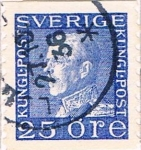 Stamps Sweden -  GUSTAVO V DENT. 10 VERT 1929-36 Y&T Nº 213
