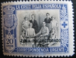 Stamps Spain -  la cruz roja española