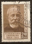 Stamps : America : Argentina :  Florentino Ameghino (antropólogo).