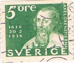 Stamps : Europe : Sweden :  TRICENTENARIO DE LOS CORREOS. Y&T Nº 235